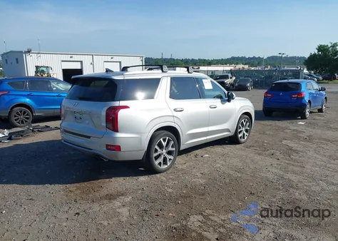 2022 Hyundai Palisade Limited из США, поврежденный, VIN KM8R5DHE1NU422709